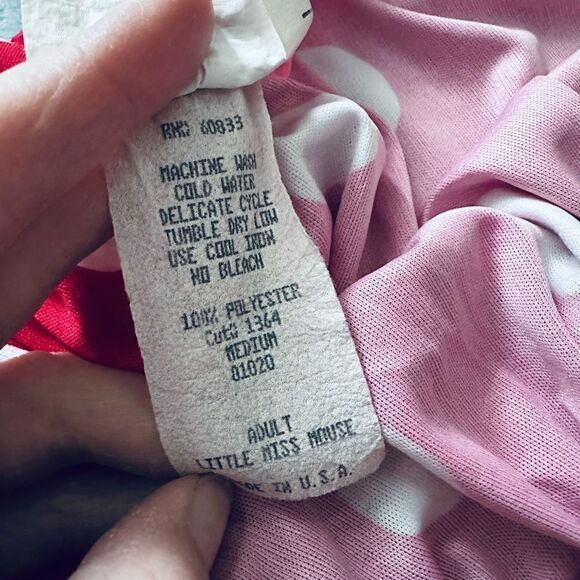 Vintage California Costumes Little Miss Minnie Mouse Adult Halloween Costume - Picture 6 of 8